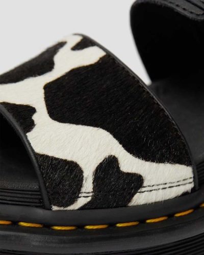 Sandalias Con Tiras Dr Martens Voss Animal Print Cuero Para Mujer DR2744Q